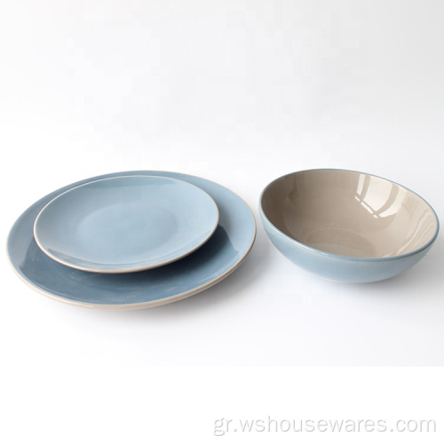 12pcs Hot Sale Ceramic Stoneware σερβίρισμα σερβίρισμα